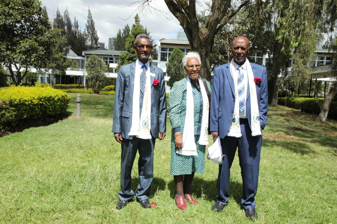 Day 1 – All three guests of honor together